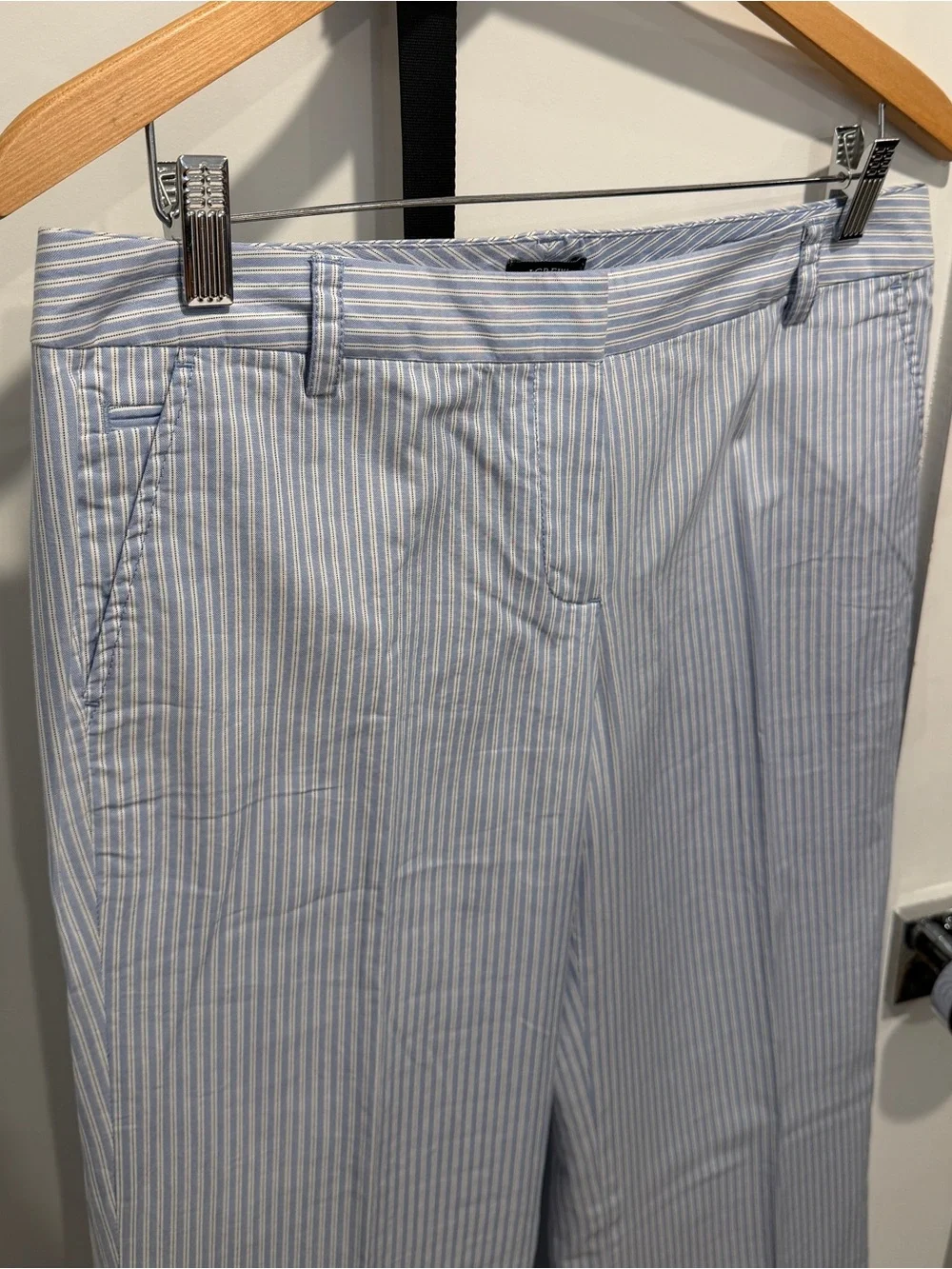 NWT NEW J Crew Pants Striped Cuffed 6 $98